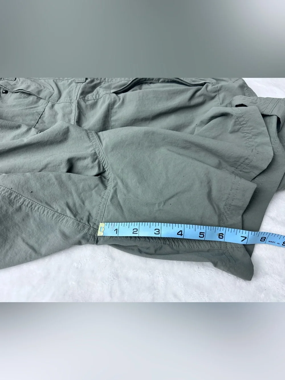 RedHead Brand Co. Men's Olive-Green Flat Front Outdoor Shorts 4 Pockets Size 38